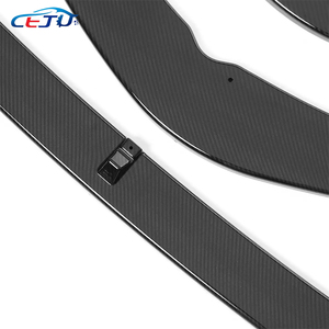 Alerón Delantero para Automóvil, Estilo Fibra de Carbono ABS Negro, para Toyota Daihatsu <span class=keywords><strong>Altis</strong></span> Camry XLE XSE 2021-2024 - Product Image 6