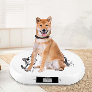 बिल्ली के कुत्ते के लिए इलेक्ट्रॉनिक डिजिटल पशु पालतू प्लेटफॉर्म स्केल स्केल - Product Image 1