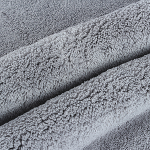 Toalla de Microfibra Tejida 100% Poliéster, <span class=keywords><strong>Tela</strong></span> de <span class=keywords><strong>Doble</strong></span> Felpa de Coral, Súper Absorbente, Venta al Por Mayor - Product Image 3