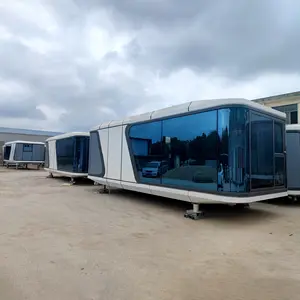 China Capsule Home Homes Prefab Houses House Car Mobile House For Sightseeing