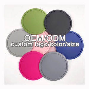 Силиконовая резиновая подставка под чашку под заказ, Прочный термостойкий Коврик для напитков, кухонный коврик для напитков, изоляционный коврик для напитков - Product Image 1