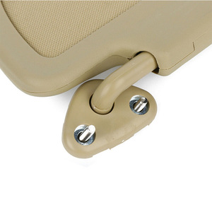 Parasol para coche Honda Civic 2006-2011, color beige, lado izquierdo, con espejo, plegable, accesorio interior - Product Image 3