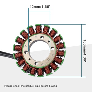 GOOFIT 18 Bobina Magneto Estator Bobina Accesorios Reemplazo para Suzuki VS800 VS800GL Boulevard S50 2005-2009 - Product Image 2