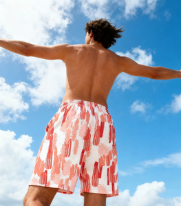 カスタムメンズハワイスタイル花柄ファッションサーフボードショーツデジタル印刷ビーチウェアビーチアクティビティ水泳トランクス - Product Image 4