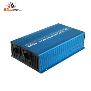 Off Grid 3000W 12V 24V 48V Dc To Ac 110V 220V Pure Sine Wave Rv Power Inverter With Led Display