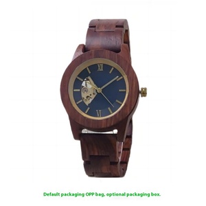 Wooden <strong>Watch</strong> with Inlaid Steel <strong>Unique</strong> Carved Dial Real Nail Hour Markers Miyota Quartz Movement Uniquely Charming Wooden <strong>Watch</strong> - Product Image 5