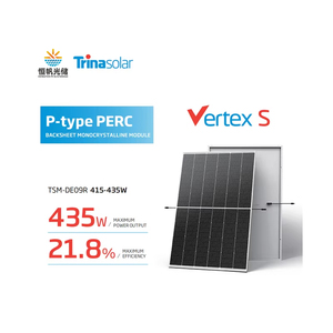 Paneles Solares, Sistema <span class=keywords><strong>Solar</strong></span> TSM-DE09R <span class=keywords><strong>415</strong></span>-435W, Tipo P, PERC, Lámina Trasera Monocristalina, Módulo <span class=keywords><strong>Trina</strong></span> <span class=keywords><strong>Solar</strong></span> - Product Image 1