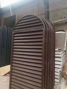 Vente en gros de persiennes en aluminium étanches à la pluie à lame fixe Volets commerciaux de bonne ventilation pour fenêtre Persiennes en aluminium - Product Image 5