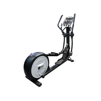 Bicicleta Elíptica Eléctrica de Grado Comercial, Resistencia Magnética, para Gimnasio, Entrenamiento Cardiovascular de Alta Intensidad, 160 kg