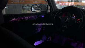 Luz LED Interior para coche, Kit de Ambiente, ambiente para VW <span class=keywords><strong>Tiguan</strong></span>, iluminación LED ambiental, luz ambiental Interior para coche - Product Image 3