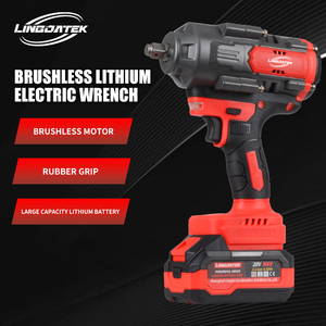 ชุดประแจกระแทกไร้สายแบบไร้แปรงถ่าน LDW08สว่านไฟฟ้าลิเธียมเกรดอุตสาหกรรม - Product Image 4