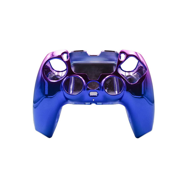 Factory Direct for PS5 Controller Accessory Electroplating Plastic Shell Non-Slip 3D Splash-Proof Back Bottom Replacement Cove