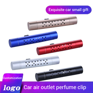 Diffuseur de Parfum pour Voiture Désodorisant Luxe Décoration Auto Climatisation <span class=keywords><strong>Clip</strong></span> de Ventilation en Aluminium - Product Image 2