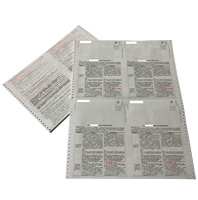 Etichetta per Spedizioni Personalizzata in Carta Carbonless NCR Multistrato Pre-Stampata Idrorepellente Durevole Rivestita Permanente