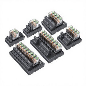 SiRON ، وحدة ترحيل مجموعة واحدة 8 قنوات 24 فولت مع مرحل كهرومغناطيسي - Product Image 1