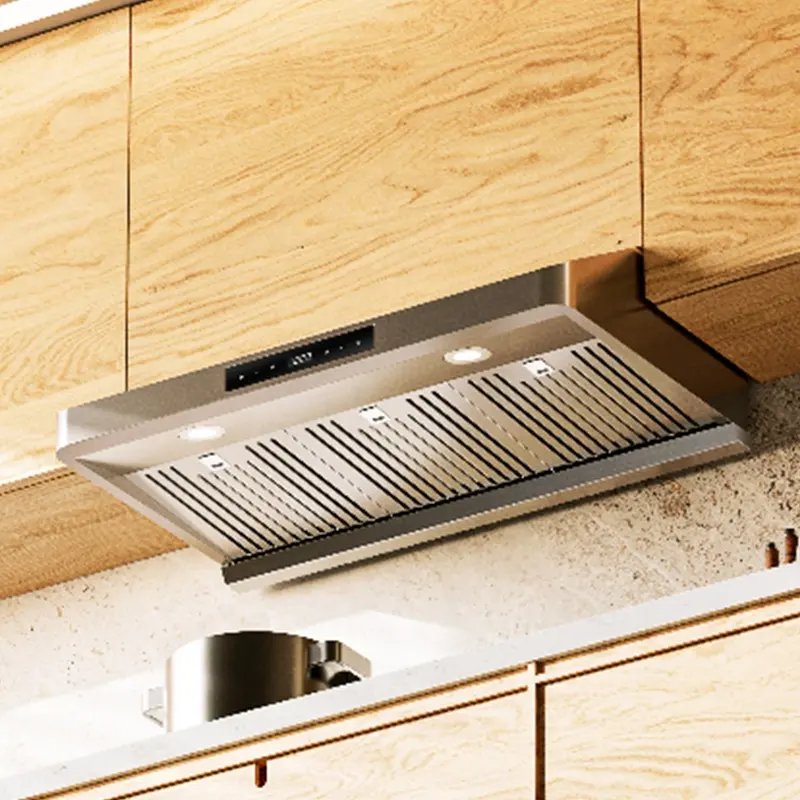 Под шкаф 90 см дыма поглощающие вставки кухонные дозаторы для пульт дистанционного управления Wi-Fi Контроль приложения вытяжка кухонная вытяжка