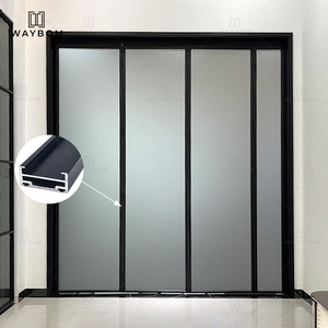 35 Puertas y ventanas plegables delgadas <span class=keywords><strong>para</strong></span> partición de <span class=keywords><strong>perfil</strong></span> de aluminio Oficina Puerta plegable corredera <span class=keywords><strong>Perfil</strong></span> de aluminio <span class=keywords><strong>para</strong></span> puerta <span class=keywords><strong>abatible</strong></span> - Product Image 1