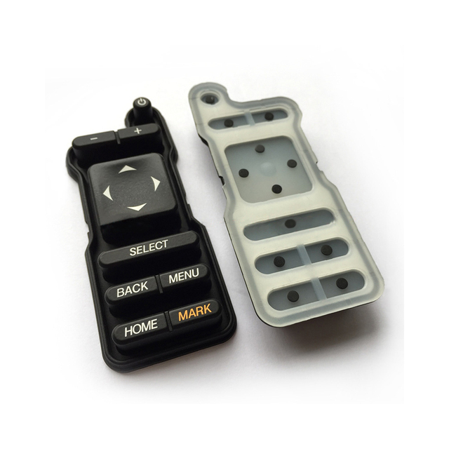 Custom Silicone Rubber Keypad Flexible Key Mat OEM/ODM Durable Heat Resistant Button Keypads Keyboards for Automotive Medical