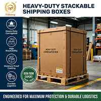Eco Heavy Duty industriële golfkartonnen doos met aangepast logo, waterdicht, voor transport van verplaatsbare apparatuur, fabriekstransport, exportverpakking