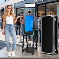 Photomaton portable Magic Mirror avec valise de transport pour mariage et fête