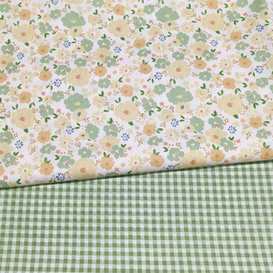 Tessuto di <span class=keywords><strong>Cotone</strong></span> Twill Leggero a Quadri Floreali Henry Wholesale, Tessuto di <span class=keywords><strong>Cotone</strong></span> Stampato Personalizzato per Biancheria da Letto e Abbigliamento per Bambini - Product Image 4