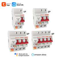 Lifelibero MCB 1P Disjoncteur miniature Tuya Smart Home Product avec télécommande Zigbee On/Off et wattmètre
