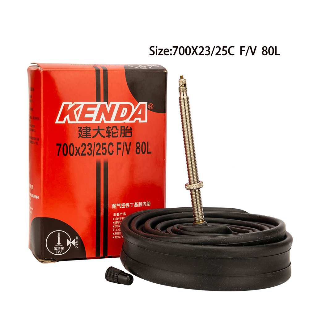 KENDA Highquality Road Bike Tyre Valve Tubes 700x23/25/28/32/35/43c