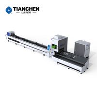 Machine de découpe laser à fibre CNC avec servomoteur de découpe de tuyaux en acier inoxydable