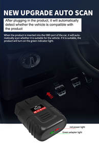 Vente flash, prix bas, analyseur de moteur universel OBD II diesel essence V019, ELM327, écran LCD, 12V OBDSTAR - Product Image 2