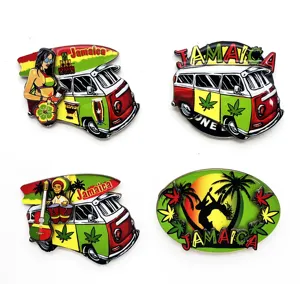 Оптовая продажа на заказ различные страны сувениры JAMAICA магнит на холодильник