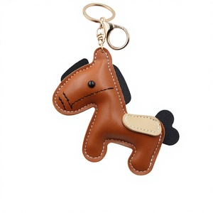 Porte-clés Pendentif Cheval Haut de Gamme Tide Brand Année du Cheval, Plusieurs Couleurs Personnalisables - Product Image 1