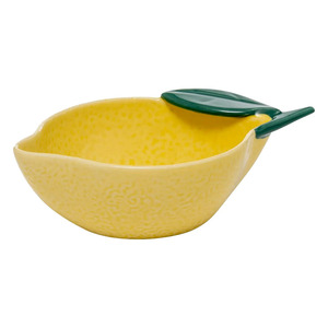 BOL À CITRONS D 15 H 5.3CM EN CÉRAMIQUE - Product Image 1