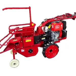 Pabrik desain baru penjualan langsung pemanen jagung traktor berjalan dipasang mesin pemanen jagung menggabungkan pemanen untuk dijual