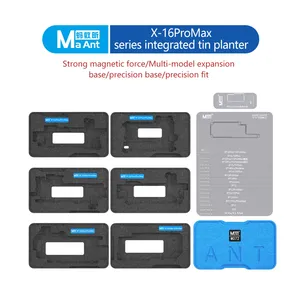 MaAnt M072 Modèle de plantation intermédiaire pour <span class=keywords><strong>iPhone</strong></span> X -12 <span class=keywords><strong>13</strong></span> 14 15 16 Pro Max <span class=keywords><strong>Mini</strong></span> <span class=keywords><strong>Carte</strong></span> mère BGA Reballing Stencil Platform - Product Image 6