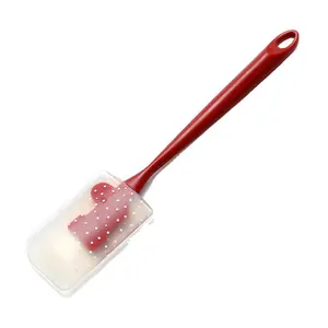 Chất Lượng Cao Trong Suốt Nhà Bếp Silicone Baking Pastry Spatula Với Tay Cầm Bằng Nhựa