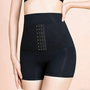 Shorts amincissants pour femme, <span class=keywords><strong>gainant</strong></span> taille haute, effet <span class=keywords><strong>ventre</strong></span> <span class=keywords><strong>plat</strong></span>, culotte sculptante, rehausseur de fesses, sous-vêtement de modelage, contrôle du <span class=keywords><strong>ventre</strong></span>, shapewear - Product Image 2