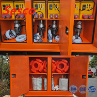 Station de pompage submersible de type conteneur Sesco avec moteur diesel pour l'agrandissement des canaux et la lutte contre les inondations