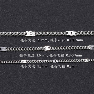 Thin <b>Chain</b> <b>Necklace</b> <b>Chain</b> 18K Gold Plated Copper Clad Iron For Jewelry Making DIY Accessories Bulk Yiwu Origin - Product Image 2