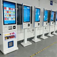 Kiosque de paiement sur pied LIVERDOL en gros, machine de commande de nourriture, kiosque de commande de tickets, terminal de paiement