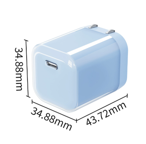 <span class=keywords><strong>Cargador</strong></span> PD45W de carcasa transparente, diseño de cubo de hielo pequeño, cabezal de carga rápida para teléfonos móviles <span class=keywords><strong>Apple</strong></span> 17 e Iphone17Pro, Puerto <span class=keywords><strong>tipo</strong></span> <span class=keywords><strong>C</strong></span> 3C - Product Image 5