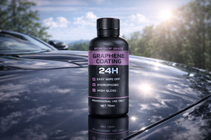 GRAPHONEX Aurexis Graphene Ceramic 24H, Líquido de Protección de Pintura para Automóviles, Alto Brillo, Fácil de Limpiar, Hidrofóbico (70 ml), Autoregenerable, 60um - Product Image 5
