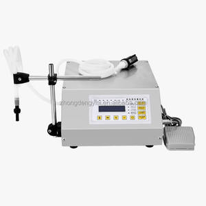 Single Nozzle Small Manual Filling <b>Machine</b> Portable Liquid Filling <b>Machine</b> for 100-500ml Bottles <b>Juice</b> Water - Product Image 1
