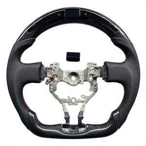 Volante Deportivo de Fibra de Carbono Forjado con Base Plana para Toyota 86 <span class=keywords><strong>GT86</strong></span> ZN6 2013-2020 Subaru BRZ FR-S, Mejora de Rendimiento - Product Image 6