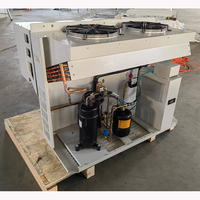 Unidad Condensadora de Refrigeración Monobloque con Compresor Scroll, Capacidad de Enfriamiento de 15 CBM, -20°C a 8°C, R404a, 220V/380V, Eficiencia Energética