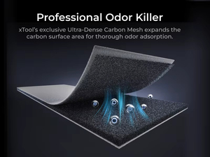 Extractor de Humo Láser XTool SafetyPro AP2, Purificador de Humo con Filtración de 6 Capas y Sistema SuperCyclone para Grabador - Product Image 1