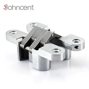 low price zinc alloy concealed hinges 43.7mm