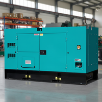 Groupe électrogène diesel agricole durable 30kW-60kW à refroidissement par eau avec radiateur en cuivre, châssis ouvert, pour ferme et serre