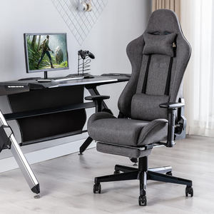Chaise de bureau de style course automobile en gros AJUNION, logo personnalisé, chaise de jeu de bureau, silla gamer, chaise de bureau inclinable pas chère, chaise de bureau BIFMA - Product Image 2