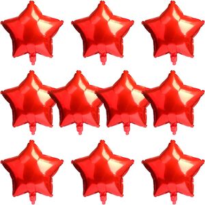 10 Inch <b>Small</b> Star Five-Pointed Eco-Friendly Aluminum Film <b>Balloon</b> for New Year Valentine's Day & Christmas Festivities - Product Image 1