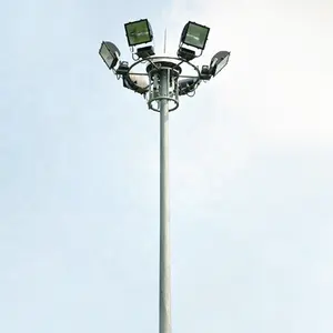 Good Price Factory Directly 800w 1000w Dodular High Mast Flood Led Lighting pole